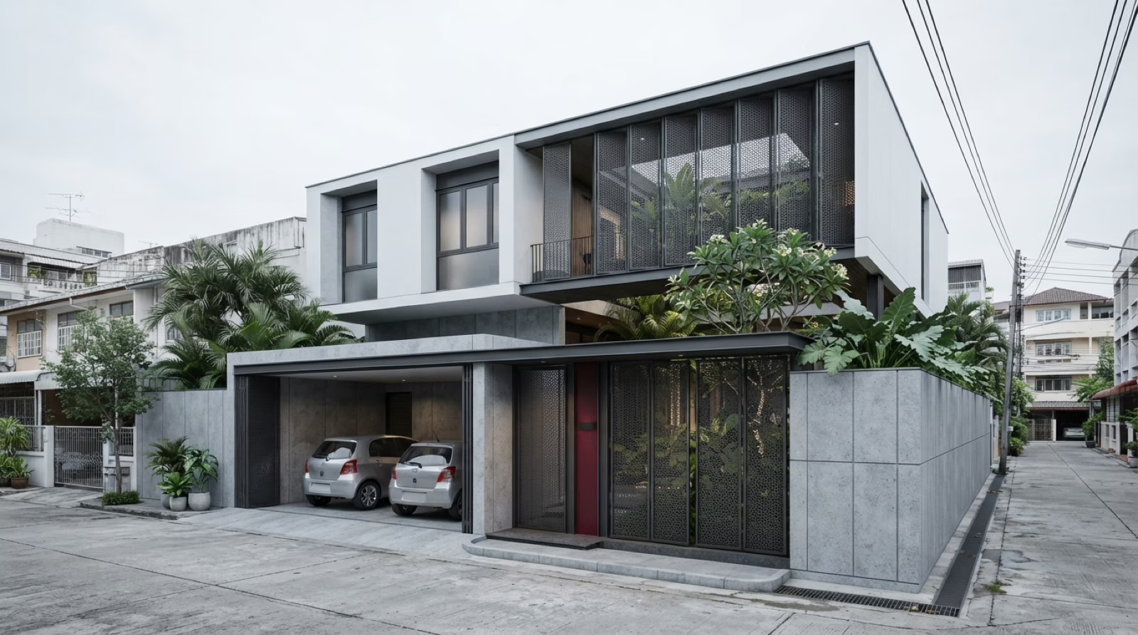 C · Urban Courtyard