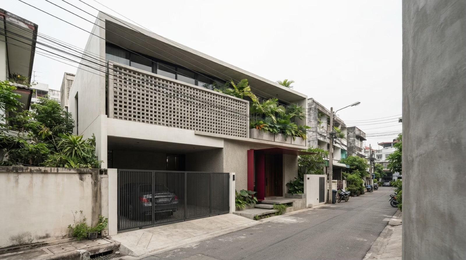 F · Tropical Brutalist