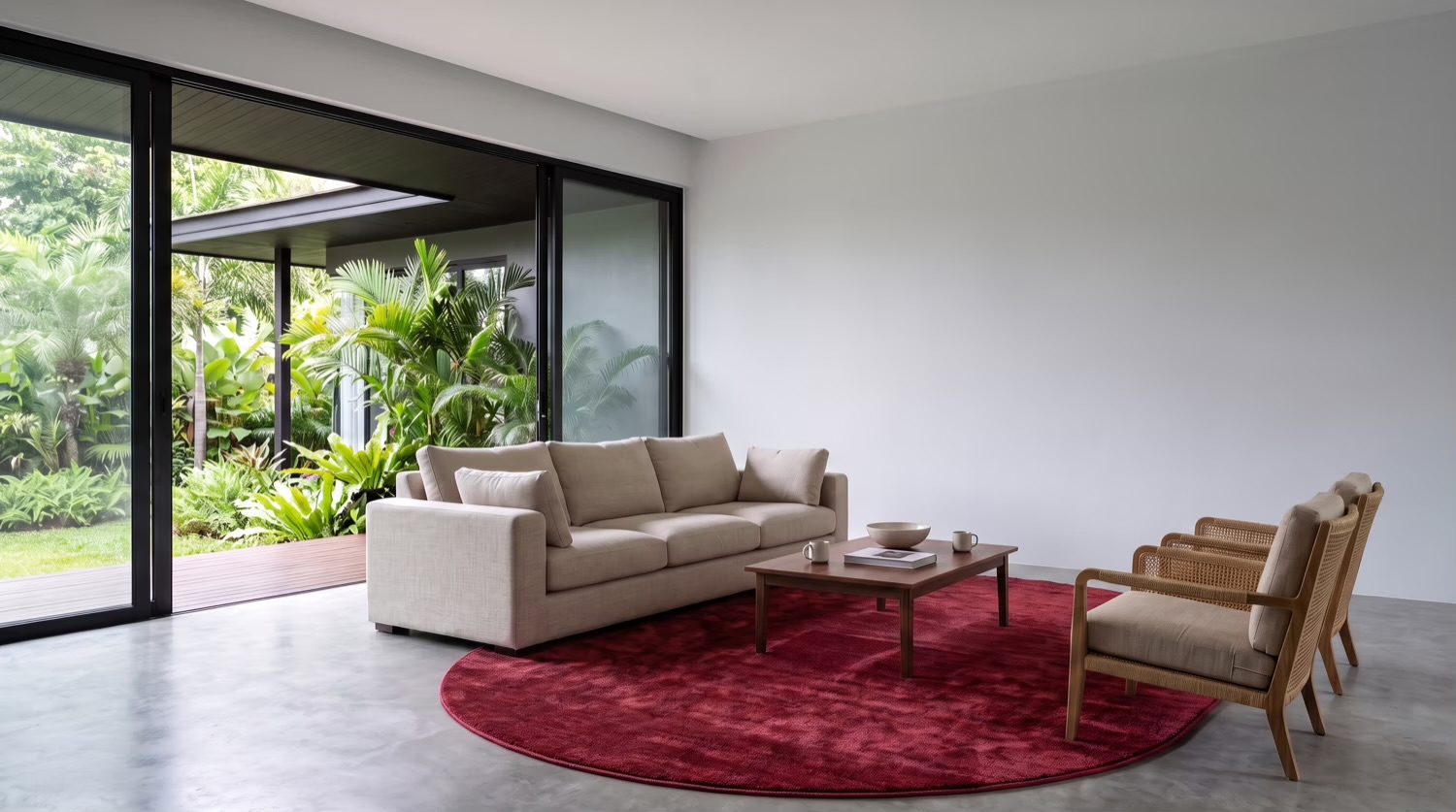 Ruby Oval Wool