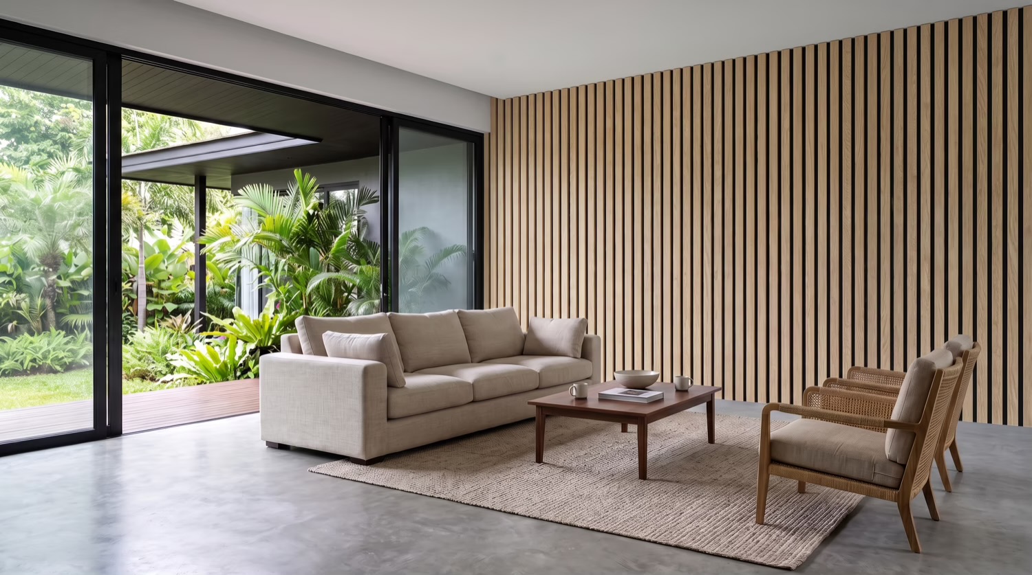 Pale Oak Slats